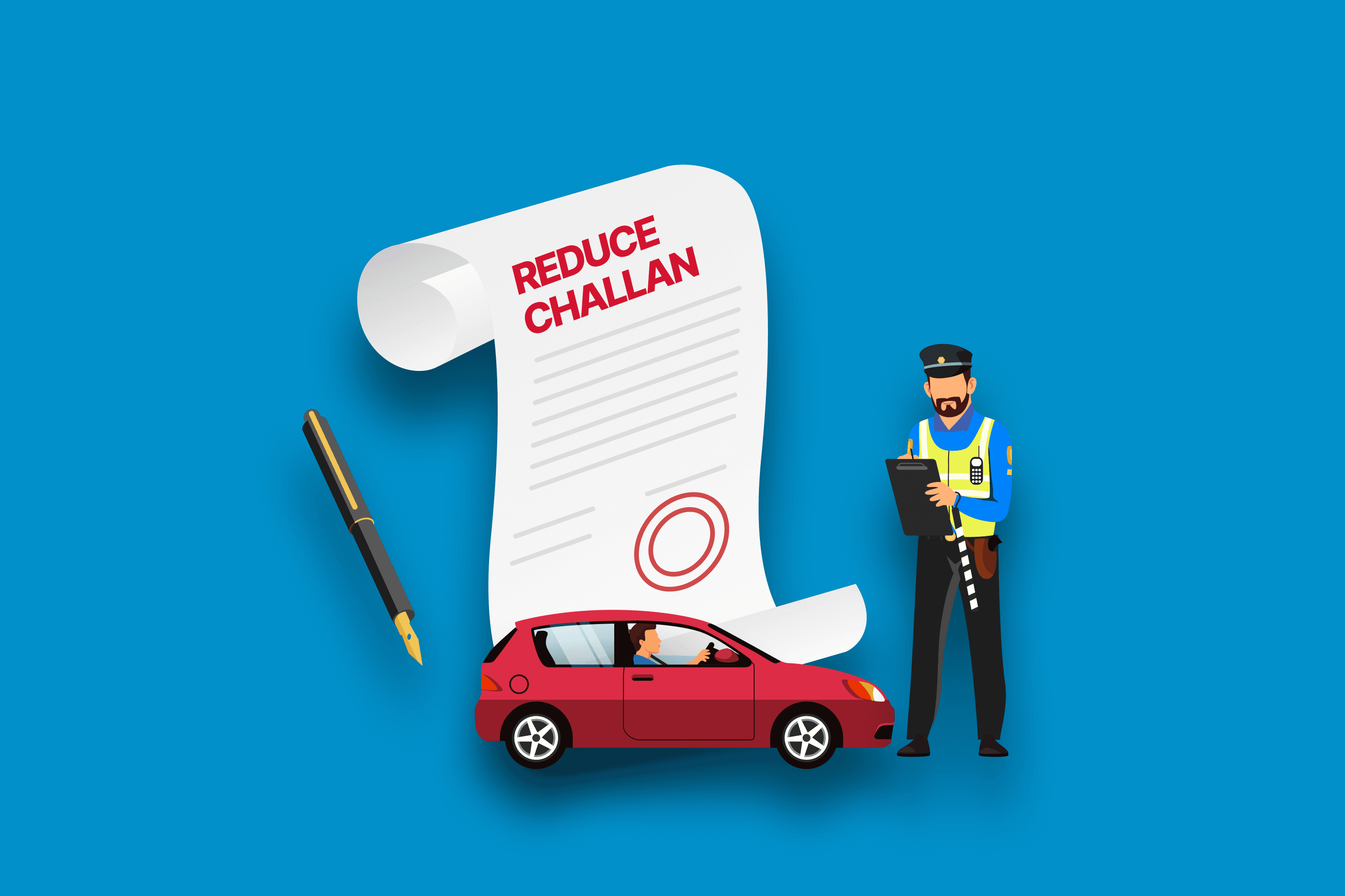 reduce challan