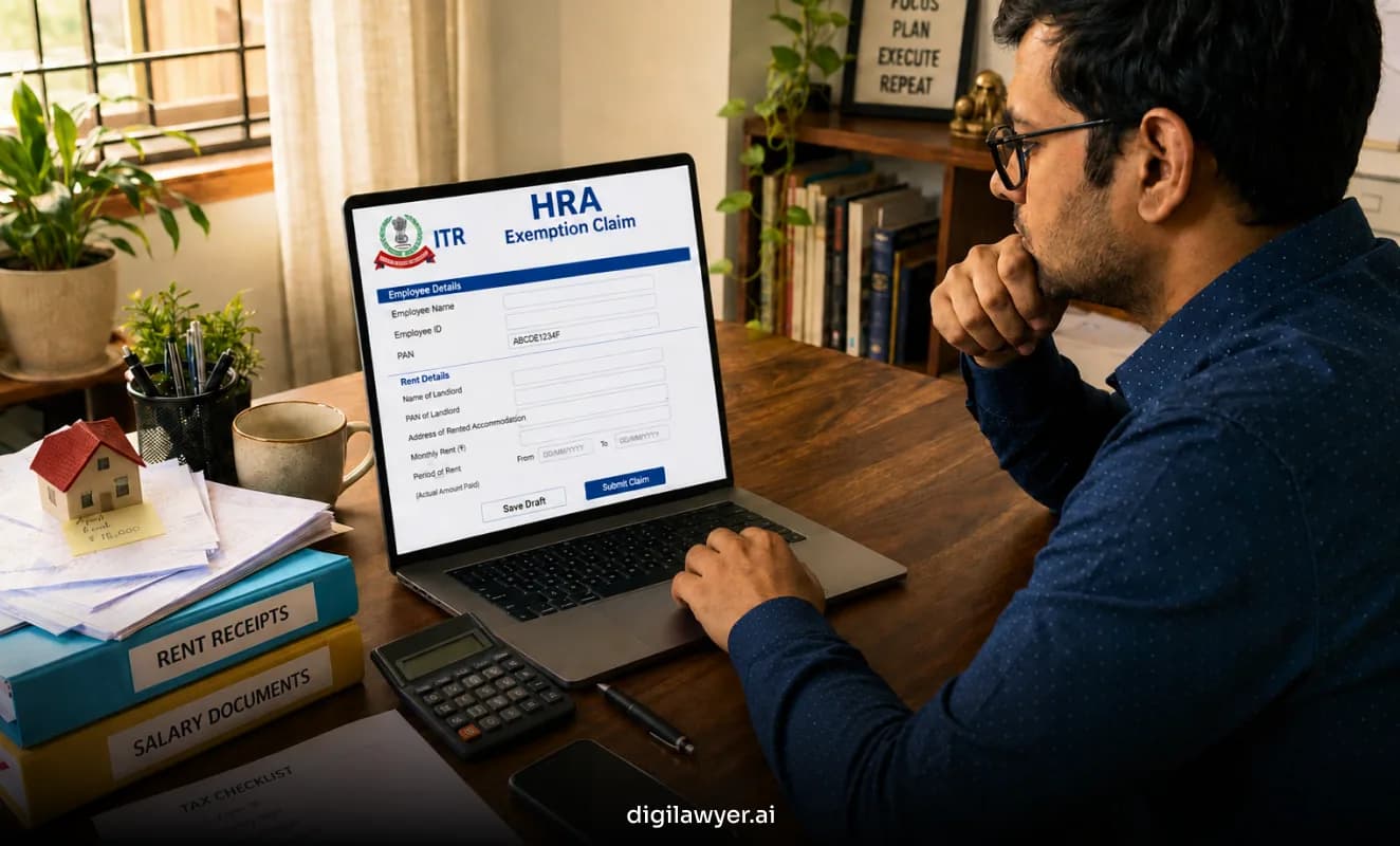 How to Claim HRA while Filing ITR