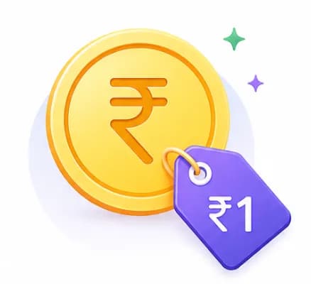 1 rupee
