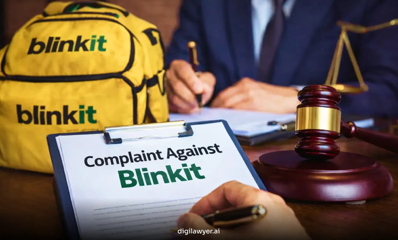 How to File Complain on Blinkit