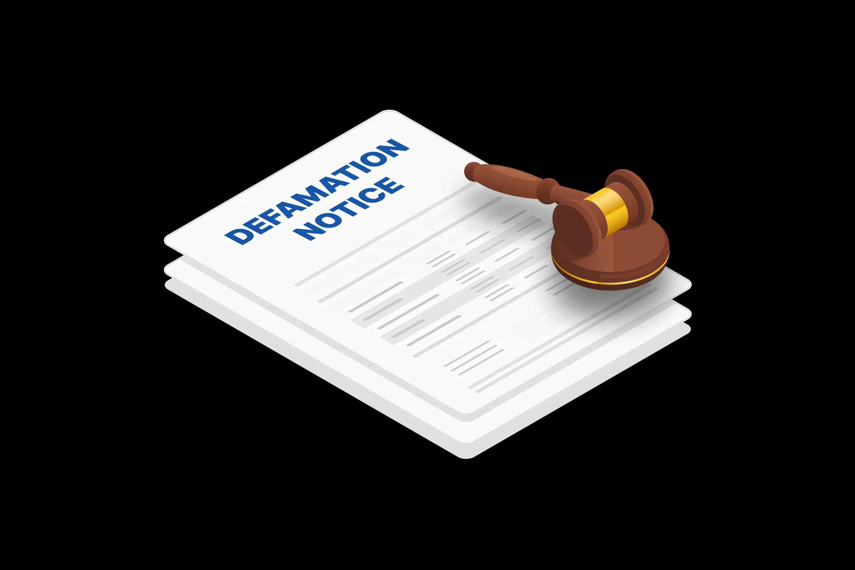 defamation Notice
