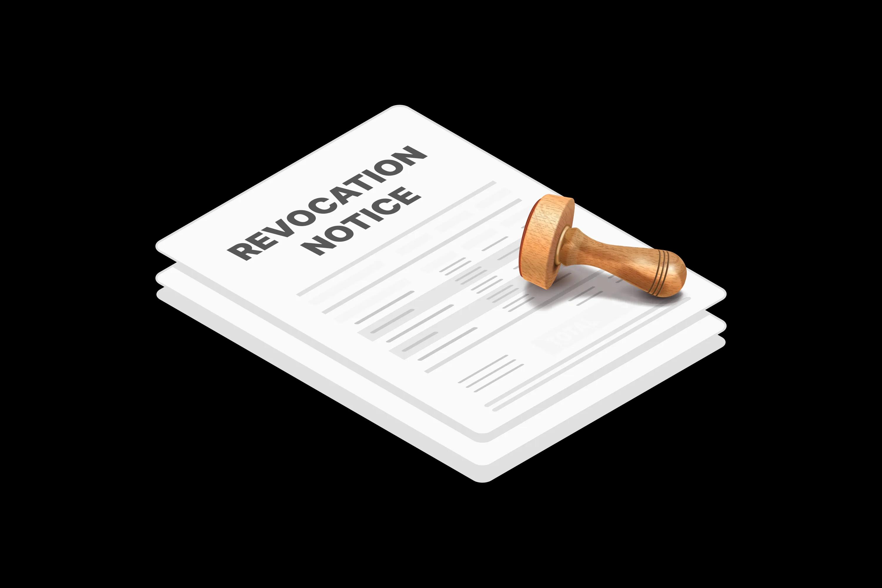 Revocation Notice