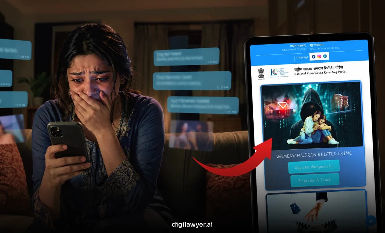 File Cyber Bullying case in India