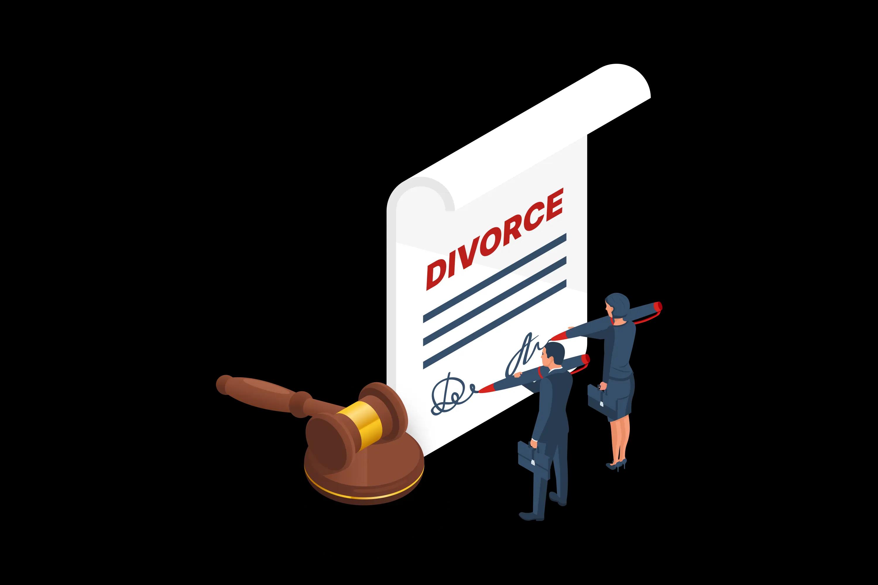 divorce notice