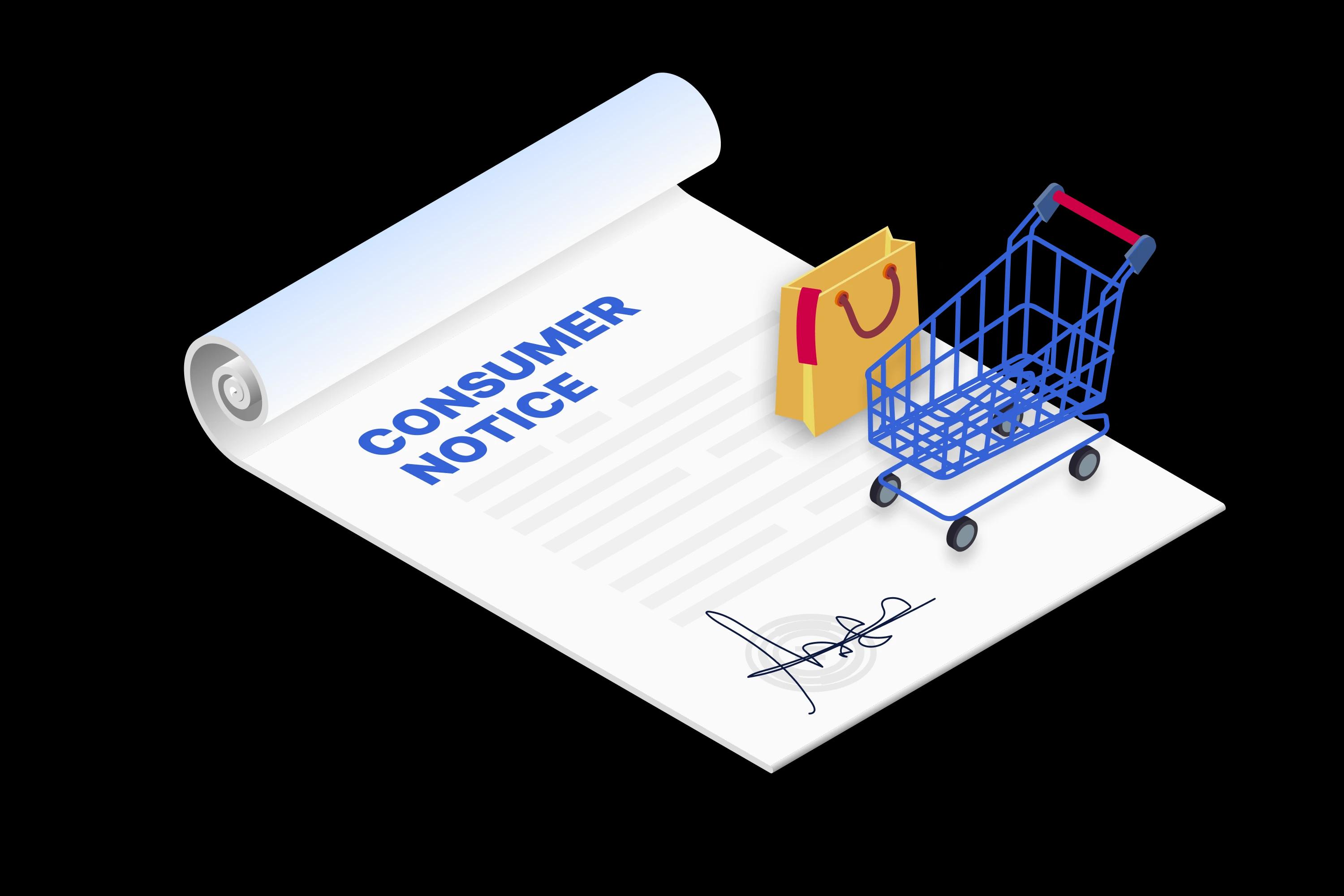 Consumer Notice Sample