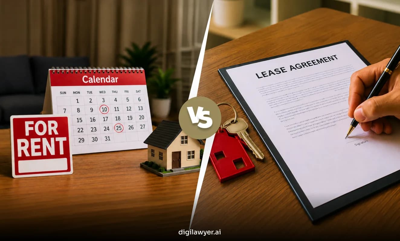 Rent vs Lease Agreement 