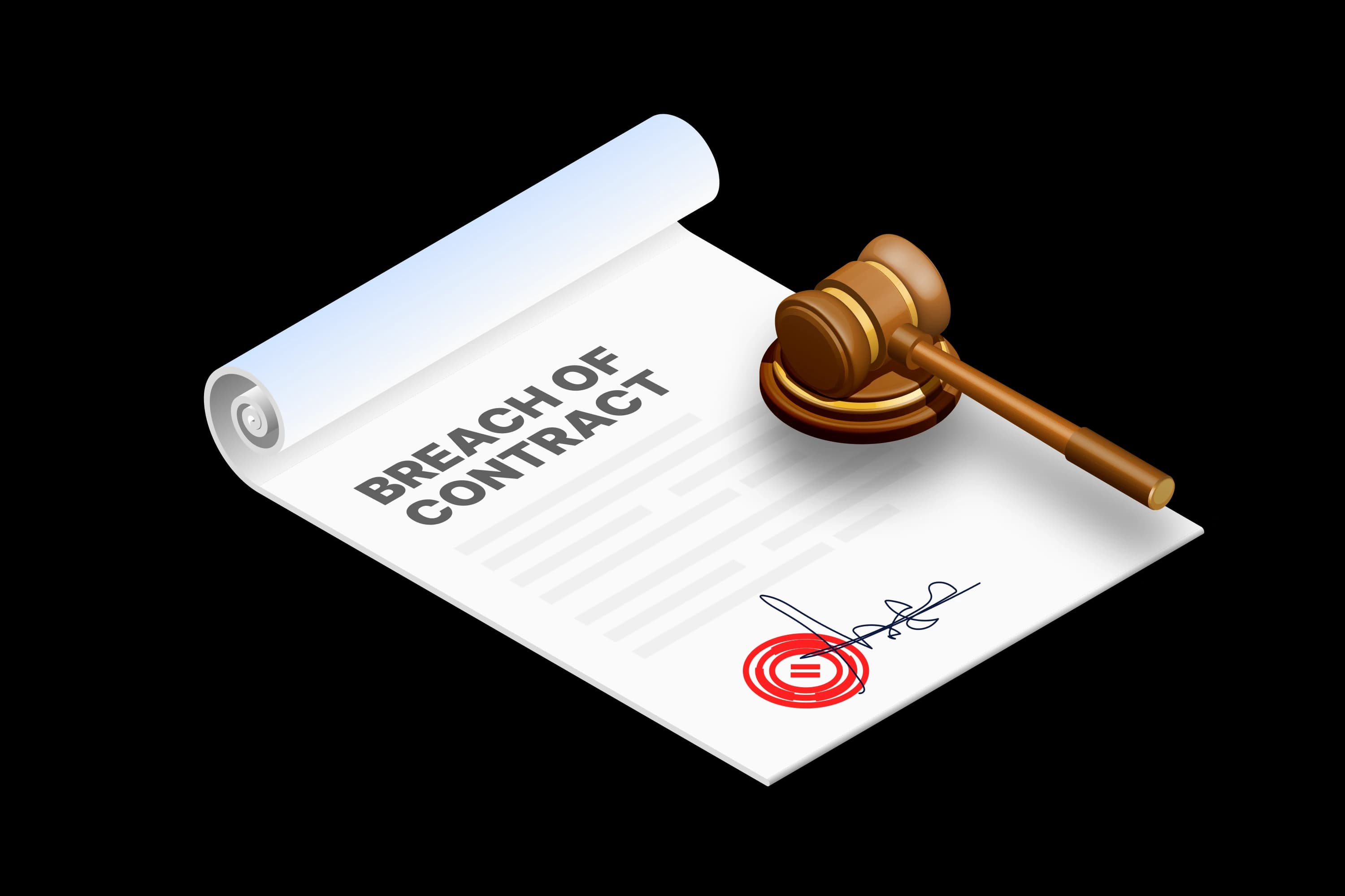 Breach of Contract Notice Sample