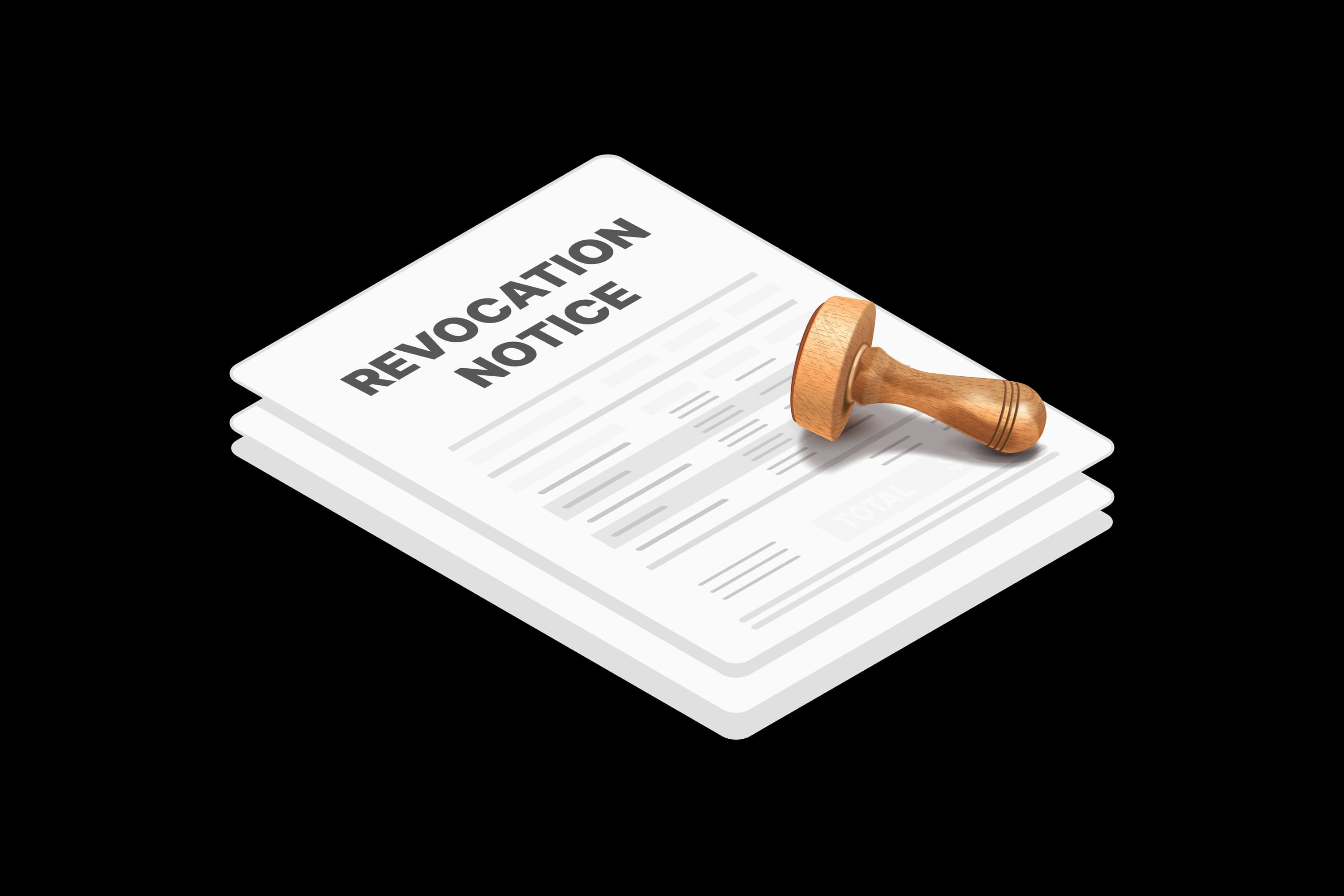 Revocation Notice Sample