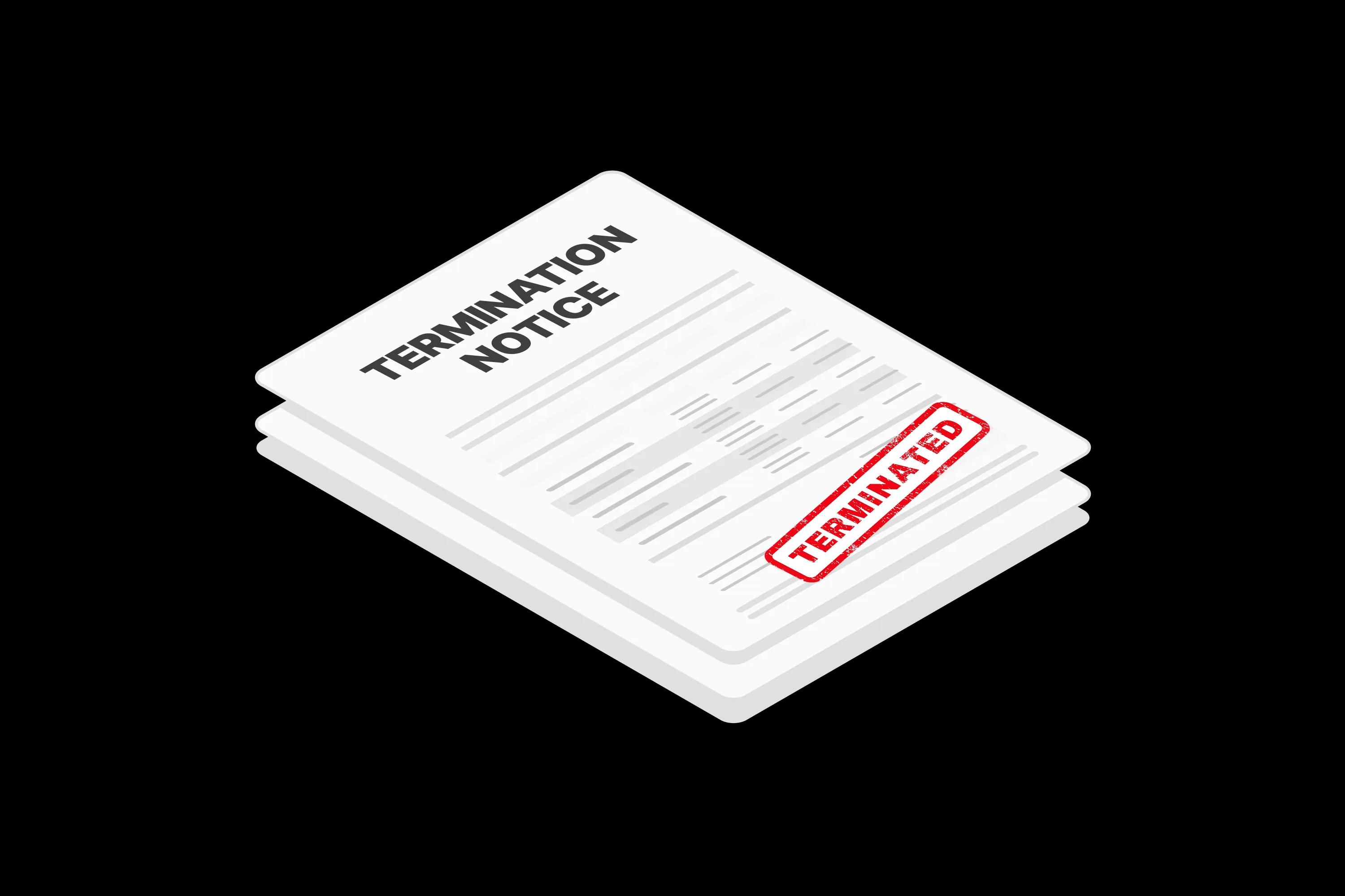 termination notice