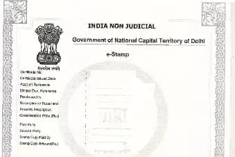 e-Stamp Paper in Delhi