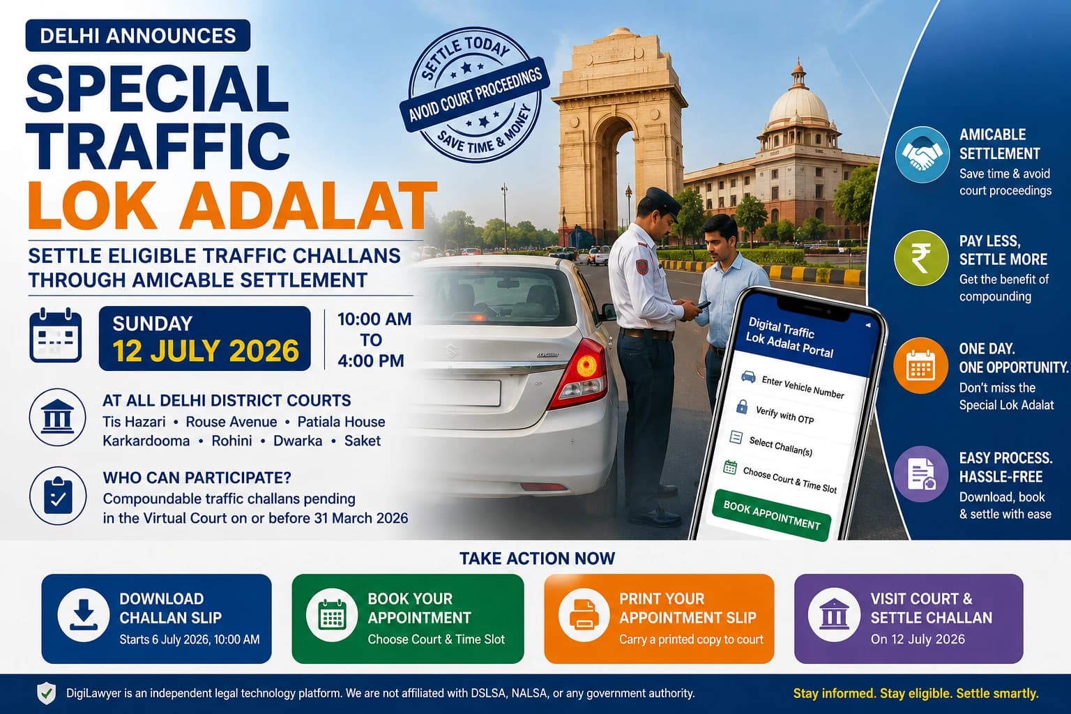delhi lok adalat 12 july