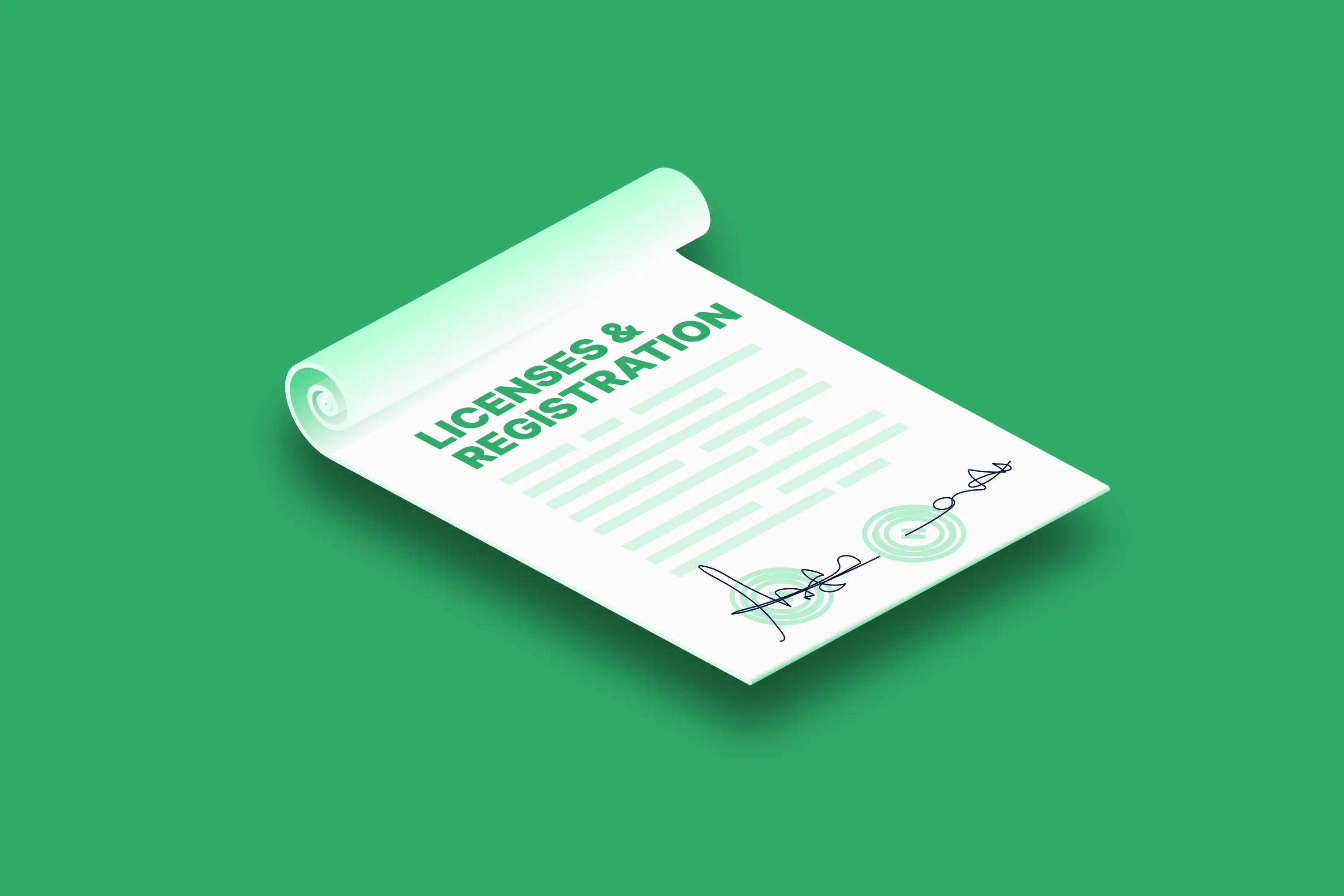 Licenses & Registration