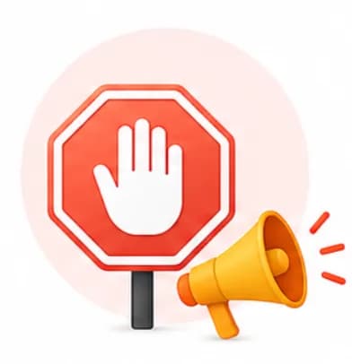 Form demand to stop